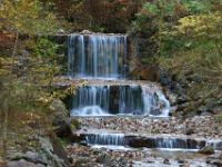 Kaskaden in der unteren Schleifmühlenklamm